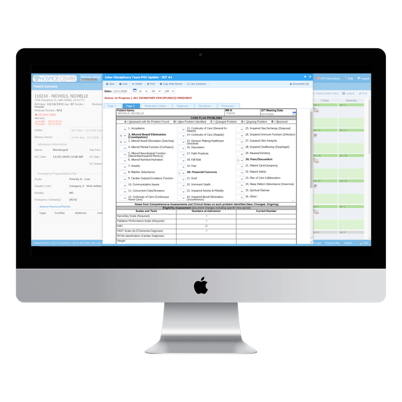 Data Soft Logic Hospice Centre